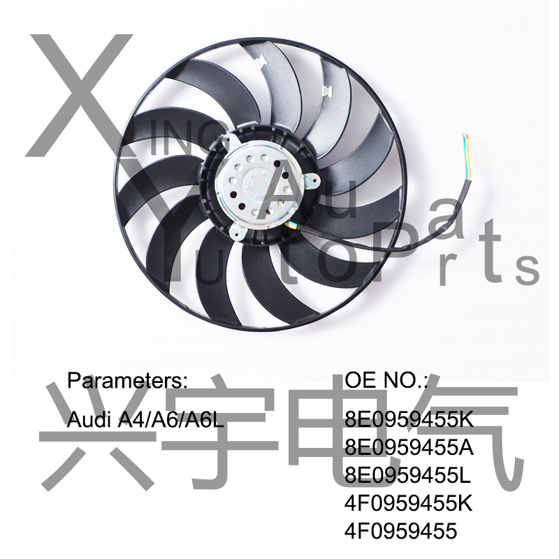 Radiator Fan For AUDI 8E0959455K 8E0959455A